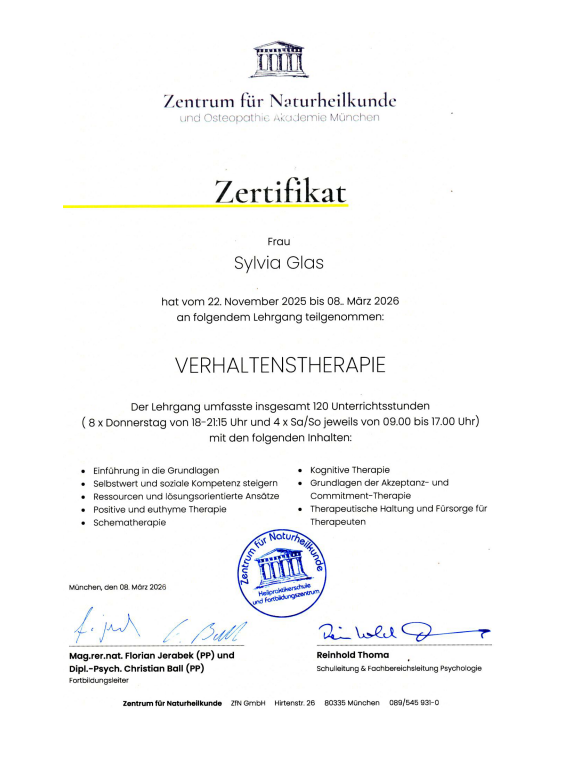 Zertifikat ZfN VT 03